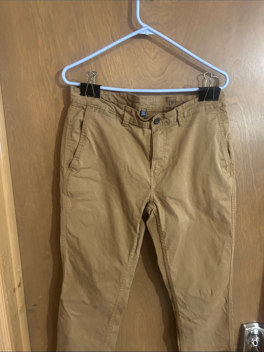 George Men's Khaki/Tan Chino Pants